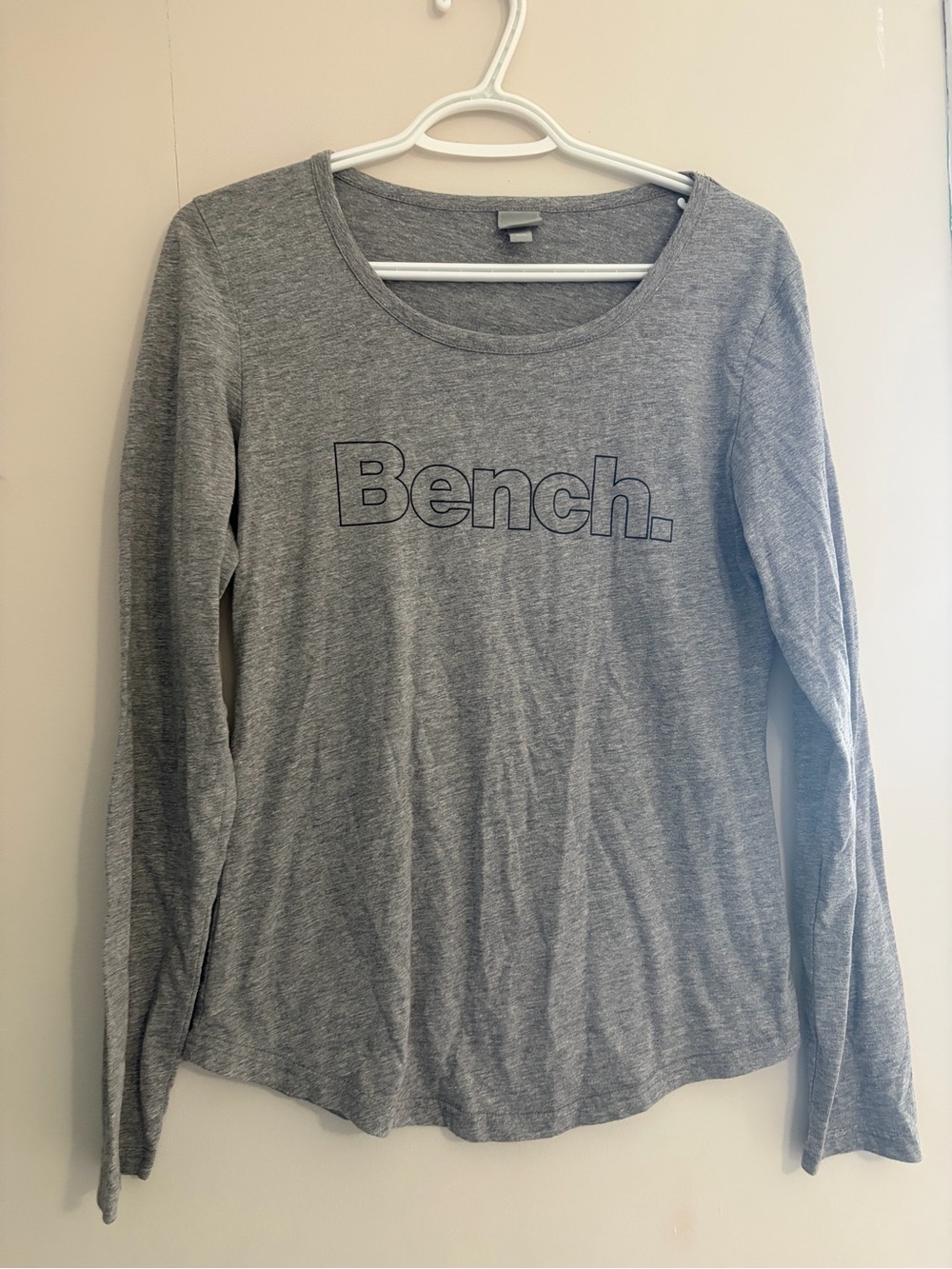 Bench Gray Long Sleeve Logo Tee